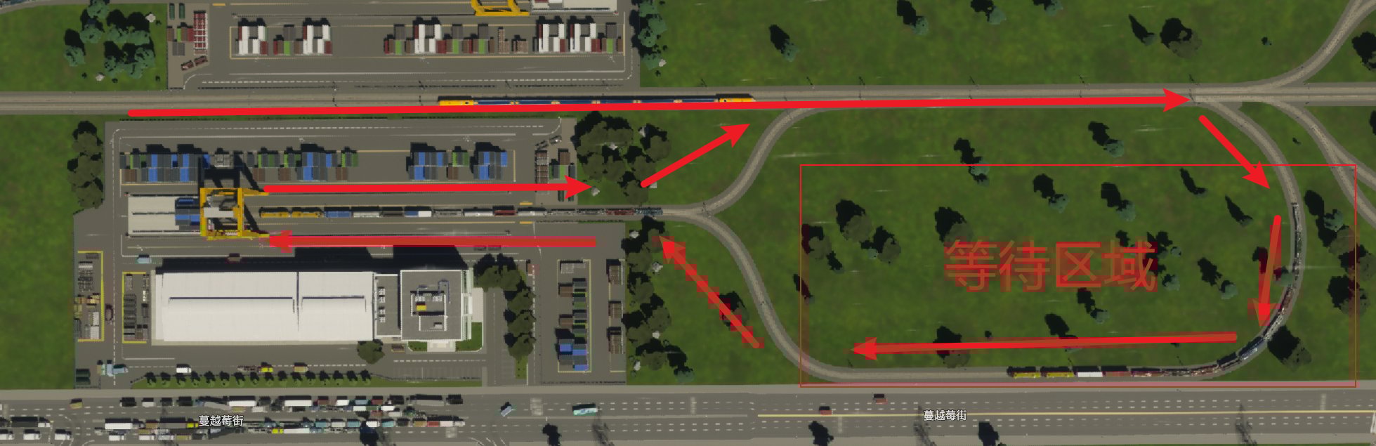 火车站等待区域