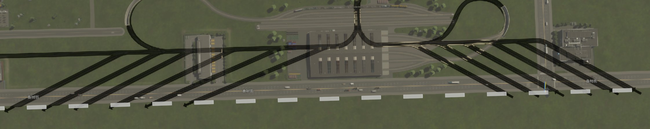 铁路外部链接等待区域